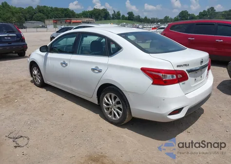 2018 Nissan Sentra Sv z USA, uszkodzony, nr VIN 3N1AB7AP0JY240405